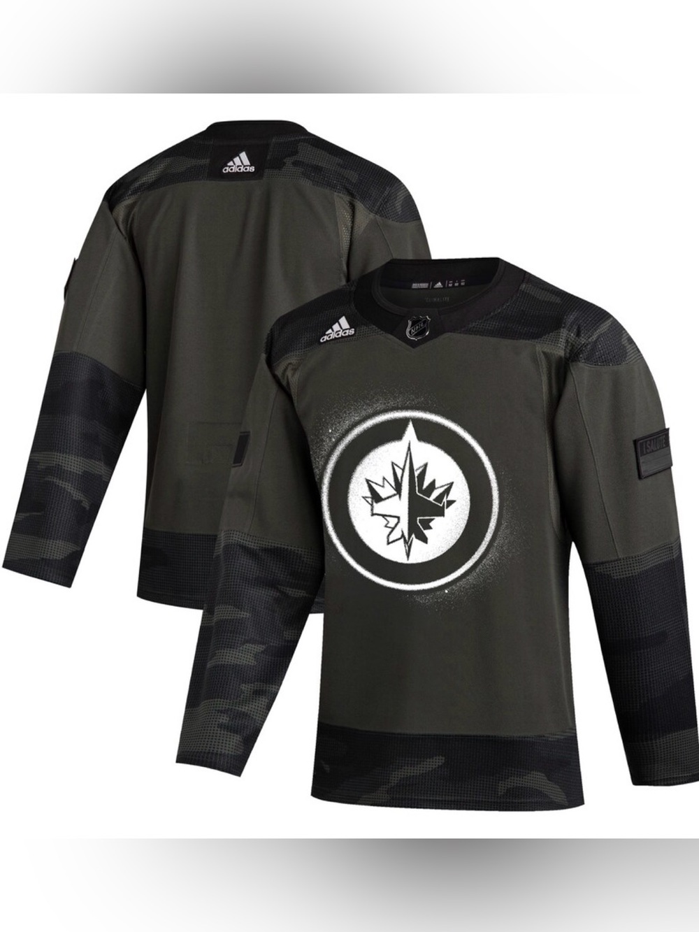 Winnipeg Jets Authentic Military Jersey